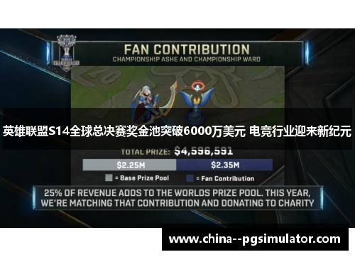 英雄联盟S14全球总决赛奖金池突破6000万美元 电竞行业迎来新纪元